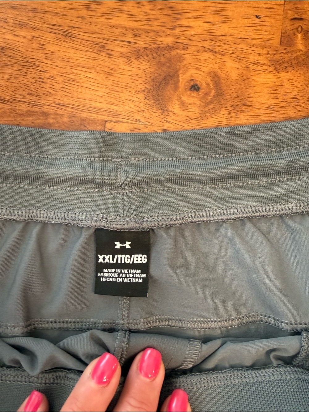 Under Armour Men's Sportstyle Elite Cargo Shorts Gray UA Storm Size XXL - Picture 4 of 11